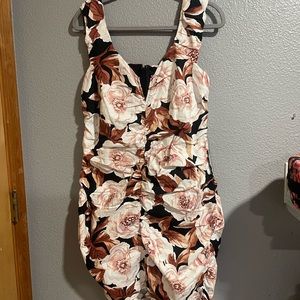 Express Floral Bodycon Dress